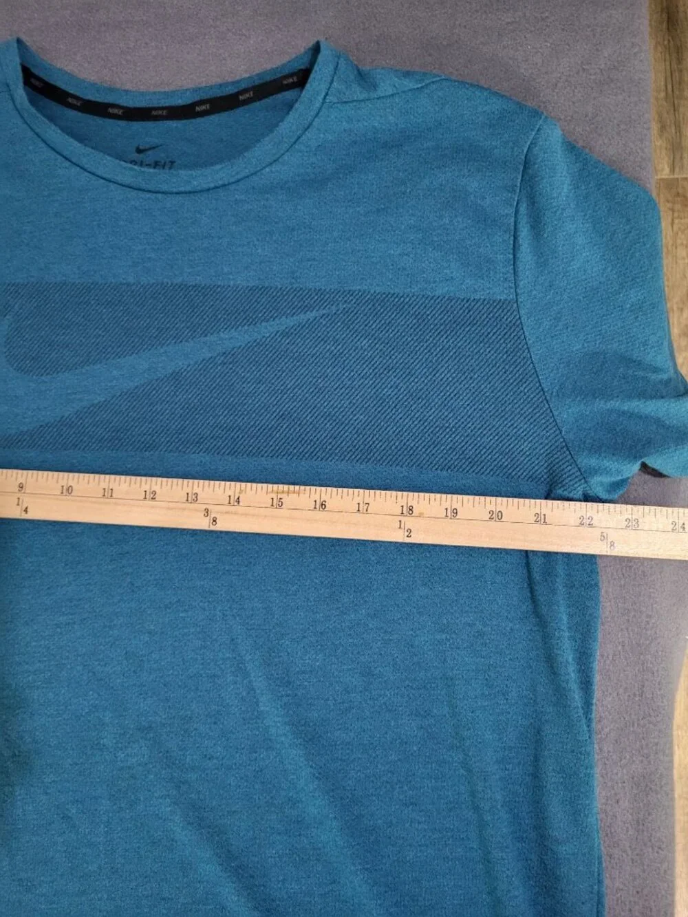 Nike Mens SZ XL Dri-Fit Breathe Graphic Short Sleeve T-Shirt AJ8004 301 - Picture 5 of 8